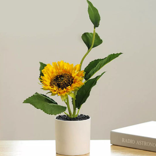 Artificial Sunflower Potted Plants